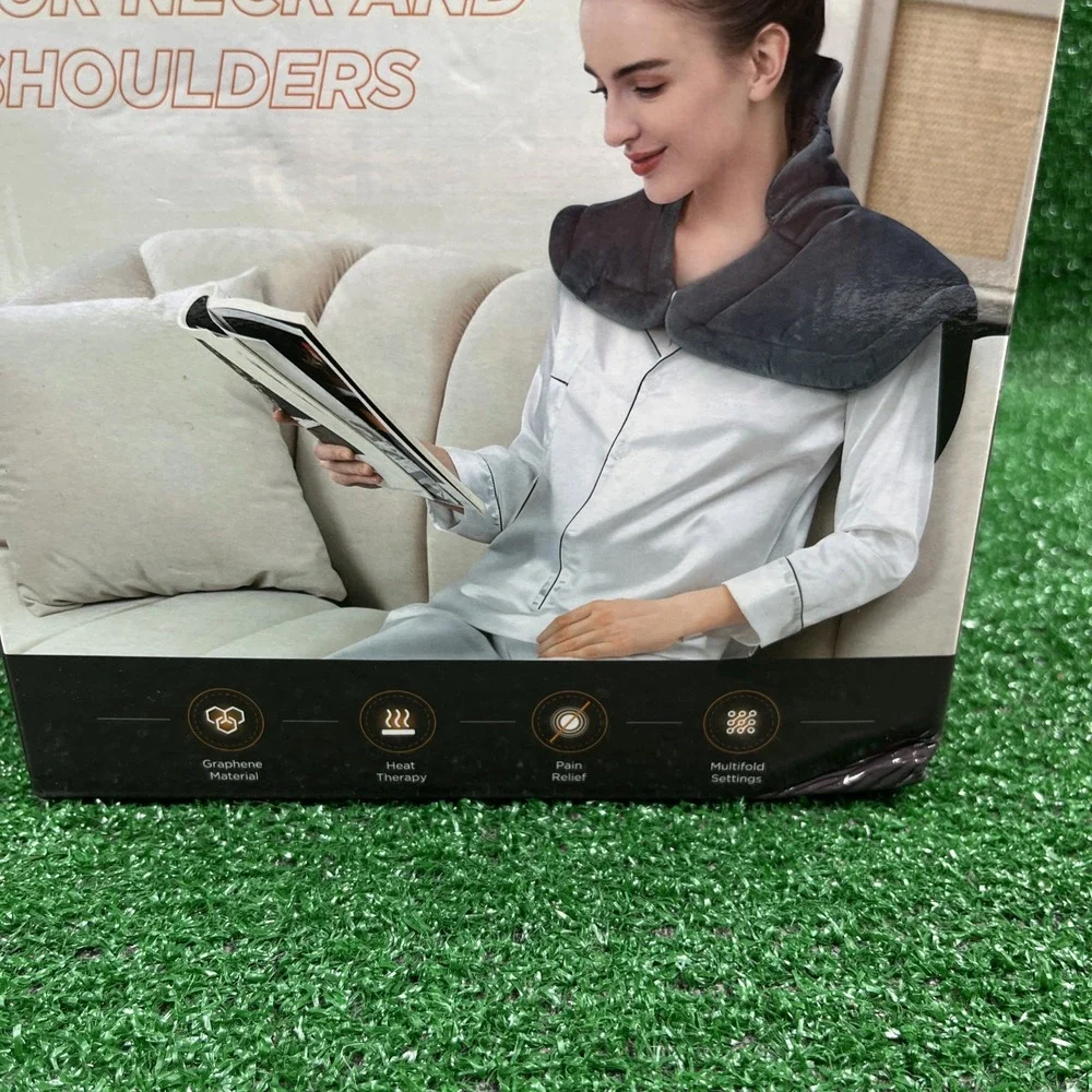 Lenmen Heating Pad Neck And Shoulders Multifold Settings HP006 New Open Box